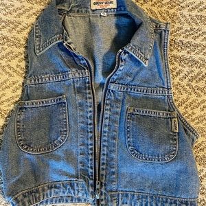 Guess denim vest